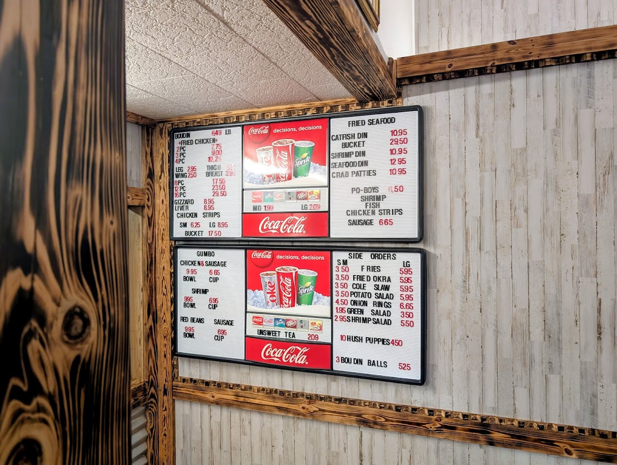 Boudin King Restaurant Menu - Image 2