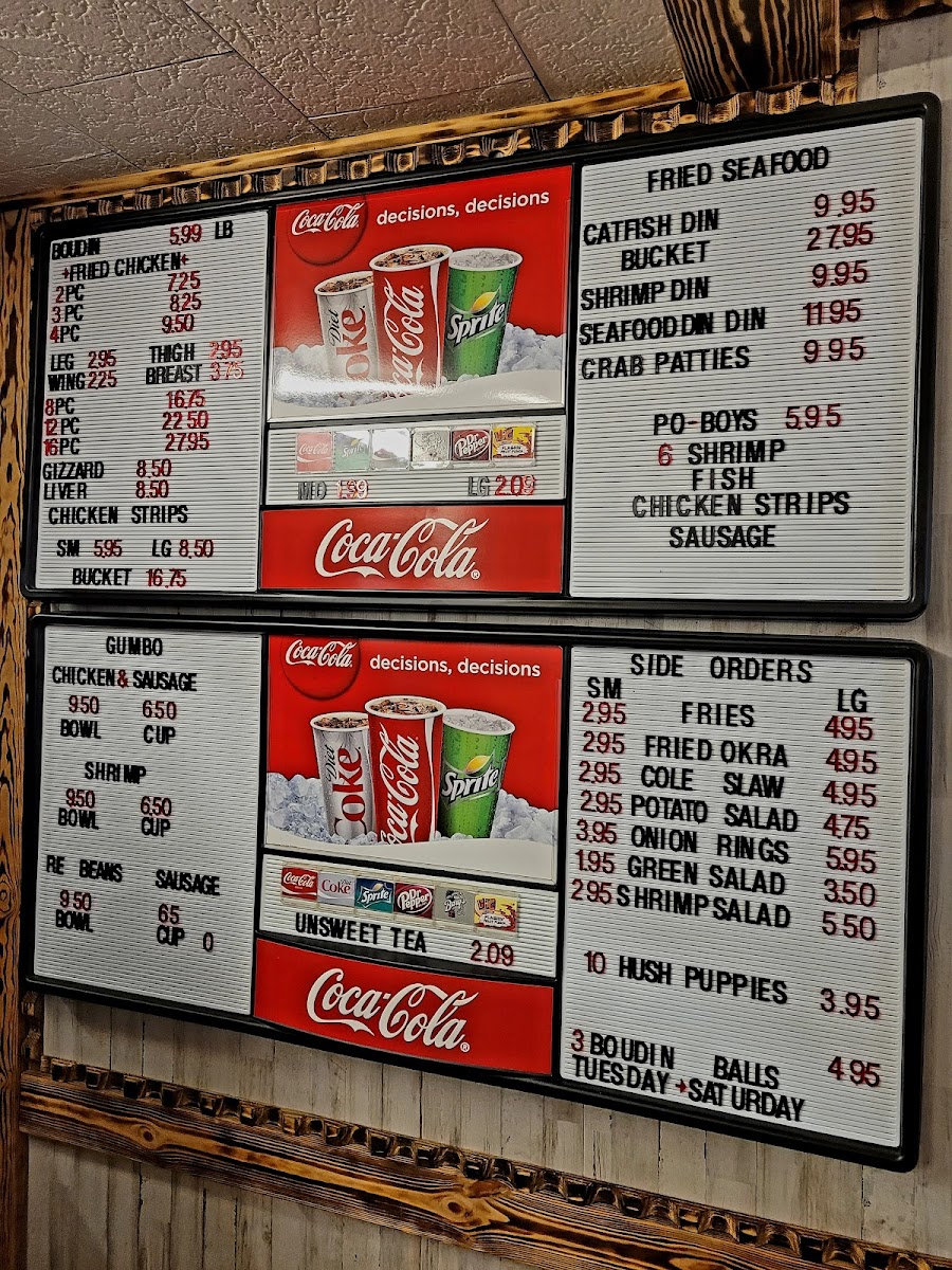 Boudin King Restaurant Menu - Image 3